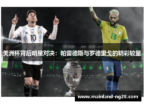 美洲杯背后明星对决:帕雷德斯与罗德里戈的精彩较量 美洲杯背后明星对决:帕雷德斯与罗德里戈的精彩较量